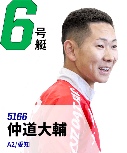 6号艇 5166 仲道大輔