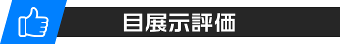 目展示評価